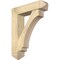 Ekena Millwork Imperial Arts and Crafts Rough Sawn Bracket w/ Offset Brace, Douglas Fir, 8"W x 32"D x 40"H BKT0806X32X40IMP03RDF - alternate 1